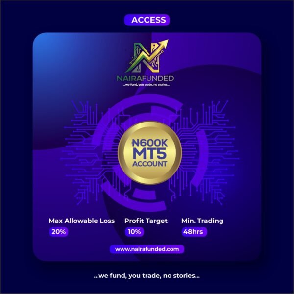 600k MT5 ACCOUNT